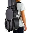 Ortega Guitars Hardshell Case Deluxe Backpack Straps w/Ergonomic Back