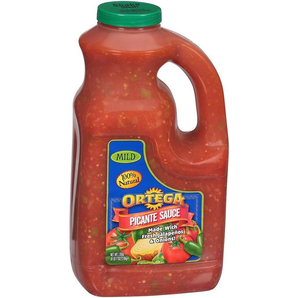 Ortega Mild Picante Sauce, 1 Gallon 4 per Case.