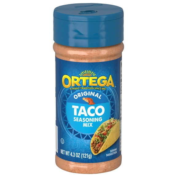 Ortega Original Taco Seasoning Mix, 4.3 oz Shaker Bottle