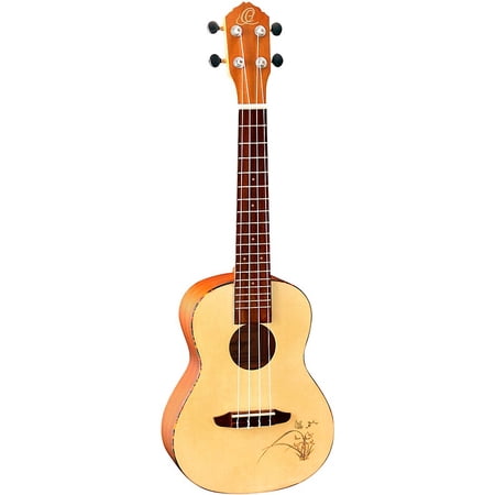 Ortega RU5 Bonfire Series Concert Ukulele Natural