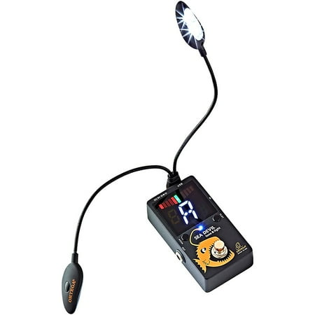 Ortega Seadevil Chromatic Pedal Tuner with LED lights