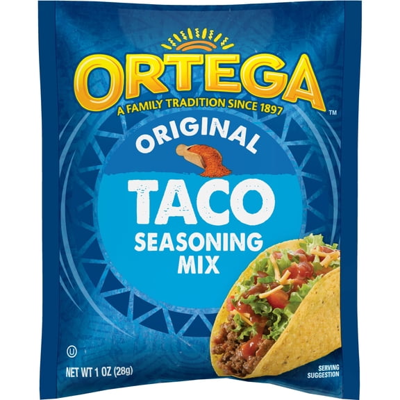 Ortega Seasoning Mix, Taco, 1 Ounce (Pack of 6)