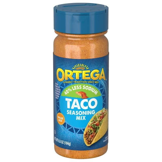 Ortega Value Size Taco Seasoning Mix, 6.5 oz