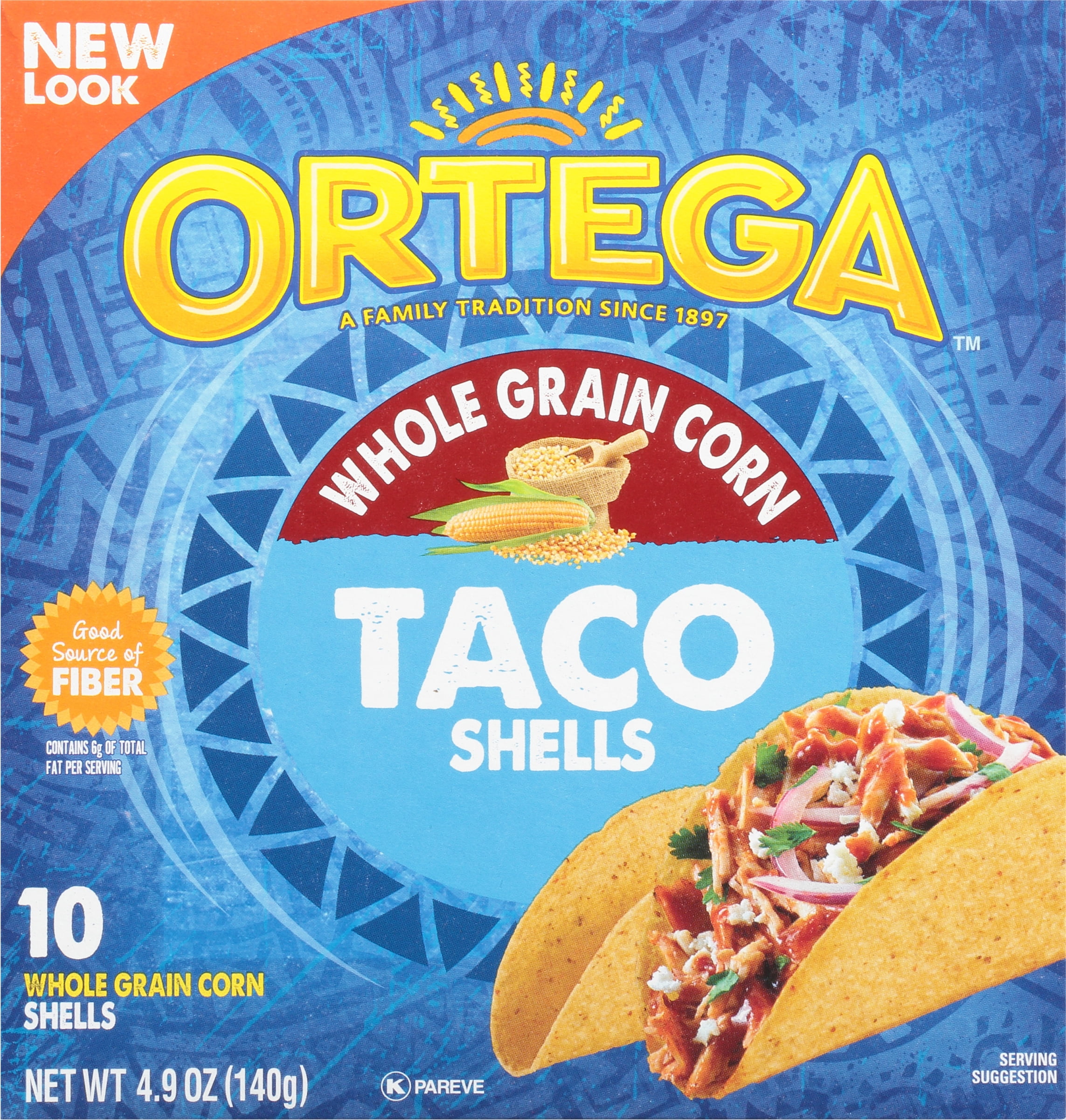 Ortega Whole Grain Corn Taco Shells