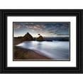 thumbnail image 1 of Ortega, Xavier 14x11 Black Ornate Wood Framed with Double Matting Museum Art Print Titled - Tossa de Mar, 1 of 4
