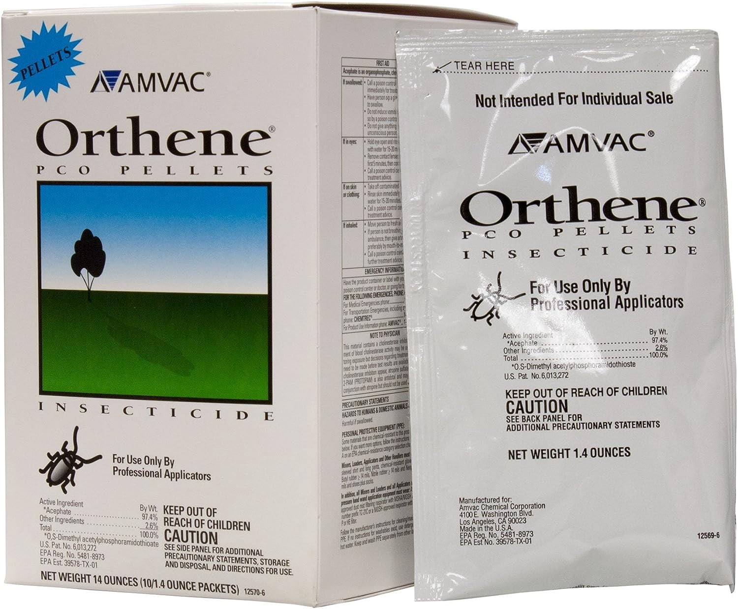 Orthene PCO Pellets box [10 Packets (1.40 Oz. Each)] - Walmart.com
