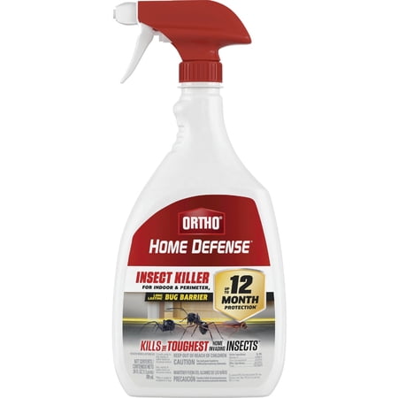 Ortho 0196410 Home Defense MAX Insect Killer Spray for Indoor and Home Perimeter, 24-Ounce Ant, Roach, Spider, Stinkbug & Centipede Killer2Pack