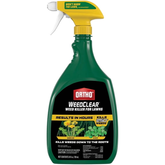 Ortho 0205710 WeedClear lawn Weed Killer Base Trigger, Ready to Use, 24 oz. - Quantity 1