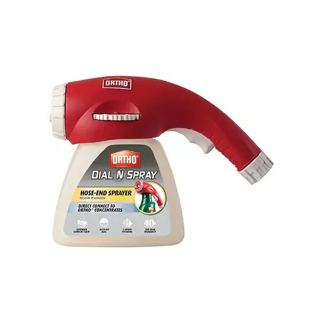 Ortho 084101010 Dial'n Spray Hose End Sprayer, Liquid, Spray
