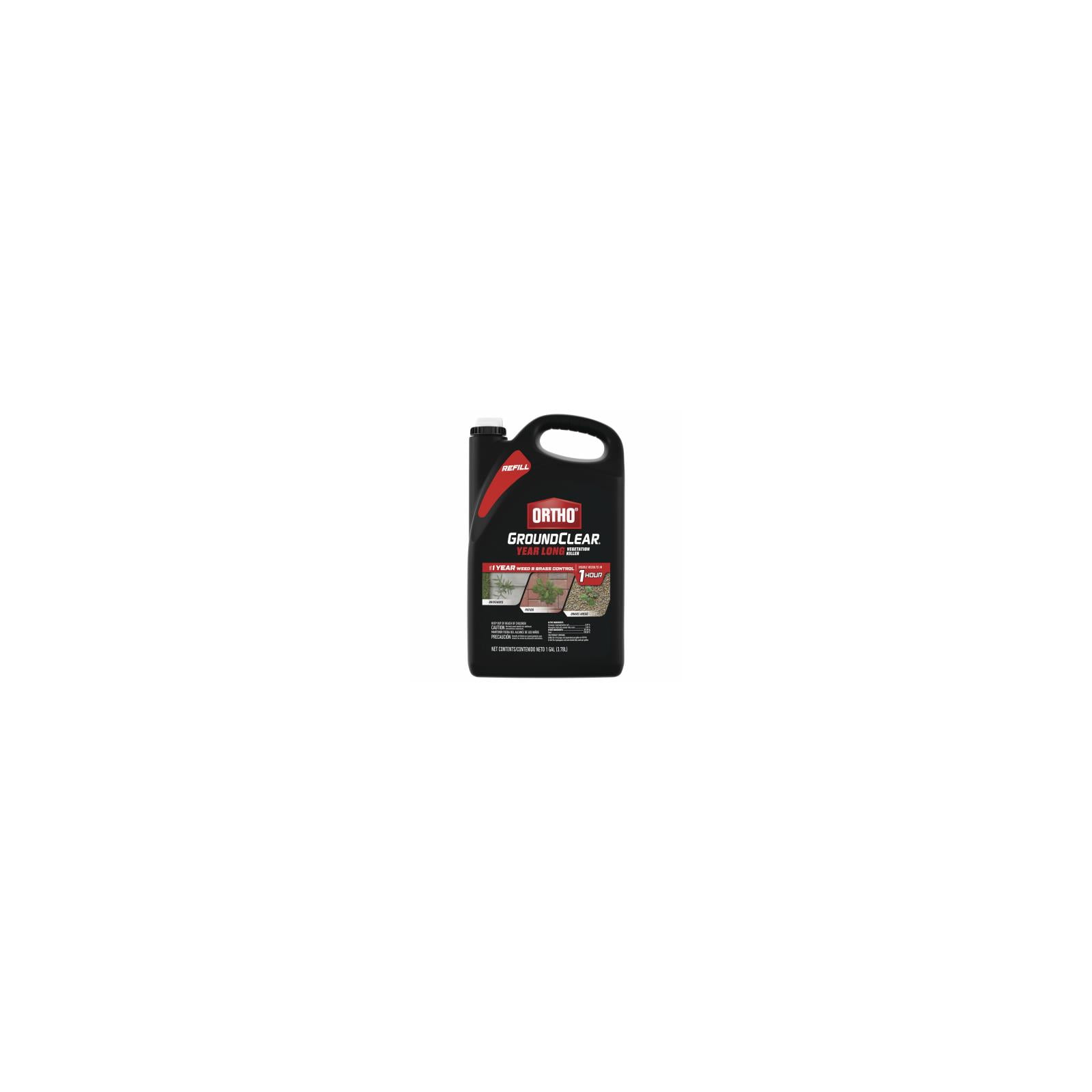 Ortho 4659405 GroundClear Year Long Vegetation Killer, 1 Gallon Ready-To-Use Refill - Quantity 1