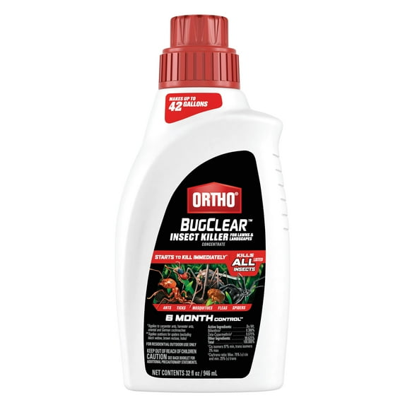Ortho BugClear Insect Killer for Lawns and Landscapes Concentrate, 32 fl. oz.