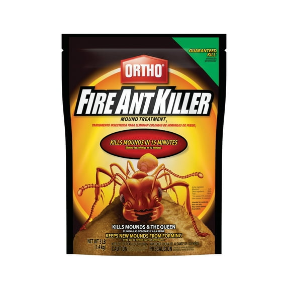 Ortho Fire Ant Killer Mound Treatment1, For Lawns and Flowers Gardens, 3 lbs.