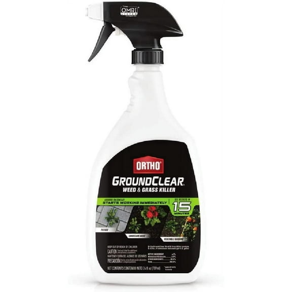 Ortho GroundClear Grass and Weed Killer RTU Liquid 24 oz.