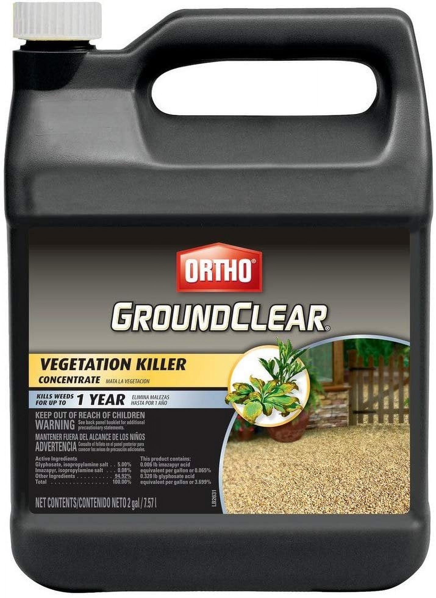 Ortho GroundClear Vegetation Killer Concentrate, 2Gallon
