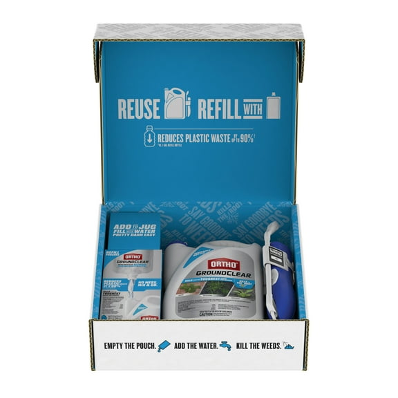 Ortho GroundClear Weed & Grass Killer Super Concentrate1, Refill, 2x5oz