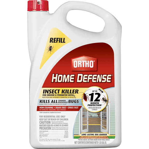 Ortho Home Defense Indoor & Perimeter Insect Killer - Pack of 2  Residential Use, Standard Application