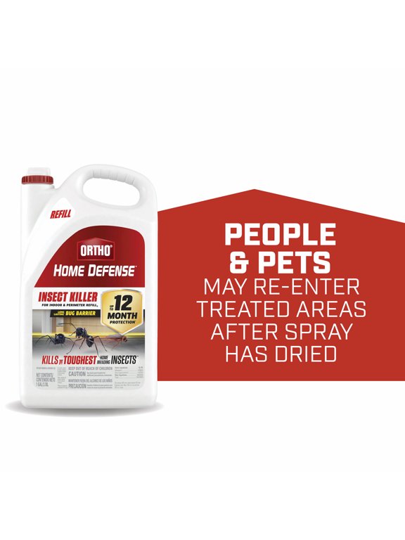 Home Defense Insect Killer for Indoor & Perimeter Refill2, 1 gal.