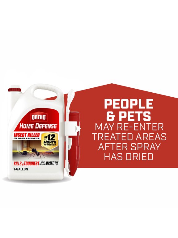 Home Defense Insect Killer for Indoor & Perimeter2 with Comfort Wand, 1 gal.