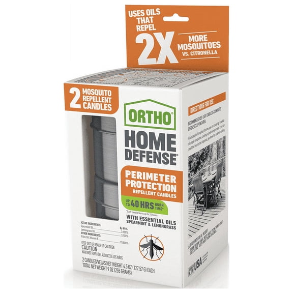 Ortho Home Defense Perimeter Protection Repellent Candles