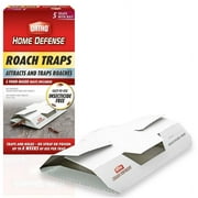 Ortho Home Defense Roach Trap with Bait Tablets, 30 Total Traps for Cockroach Control