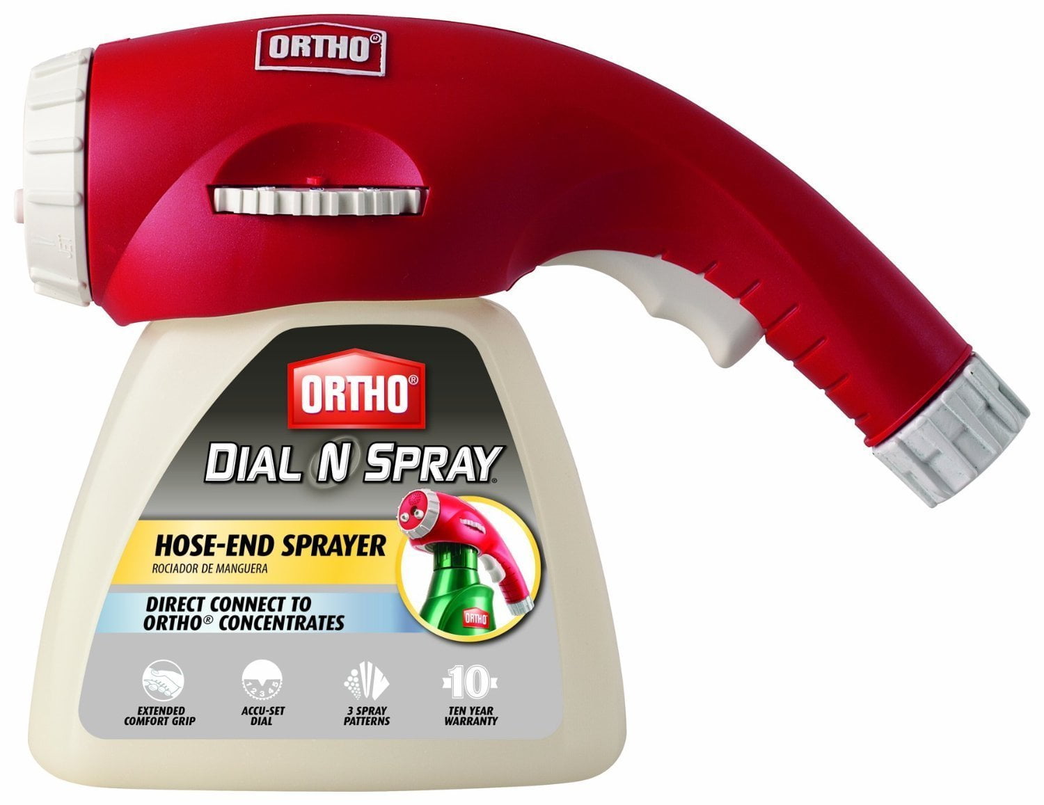 Ortho Hose End Sprayer — Garden & Landscape Use, Standard Connection ...