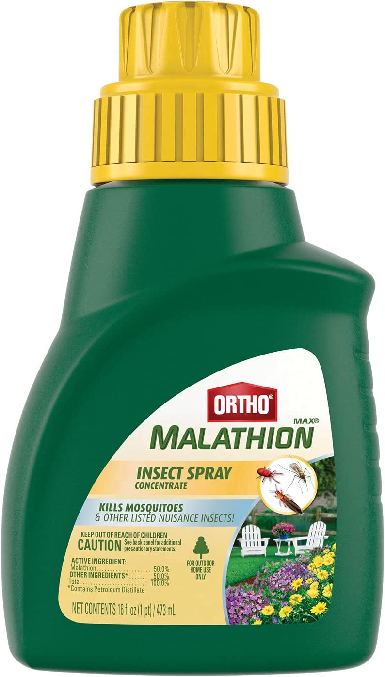 Ortho MAX Malathion Insect Spray Concentrate Kill Aphids, Mosquitoes