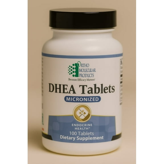 Ortho Molecular DHEA Tablets (Micronized) 5mg 100 Tablets
