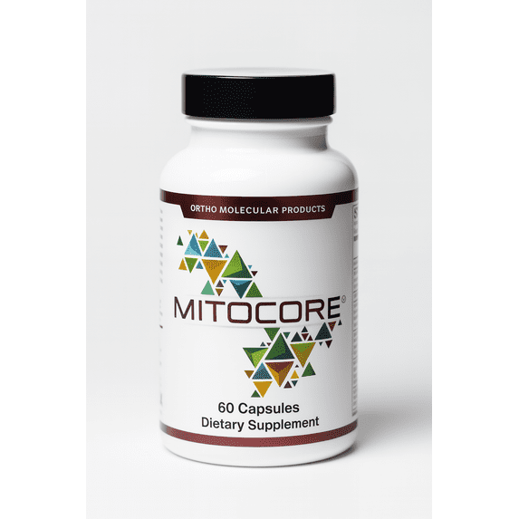 Ortho Molecular Products MitoCORE 60 Capsules - Acetyl L-Carnitine, Alpha Lipoic Acid & N-Acetyl Cysteine for Energy Production & Antioxidant Support