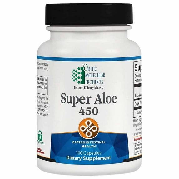 Ortho Molecular Products Super Aloe 450