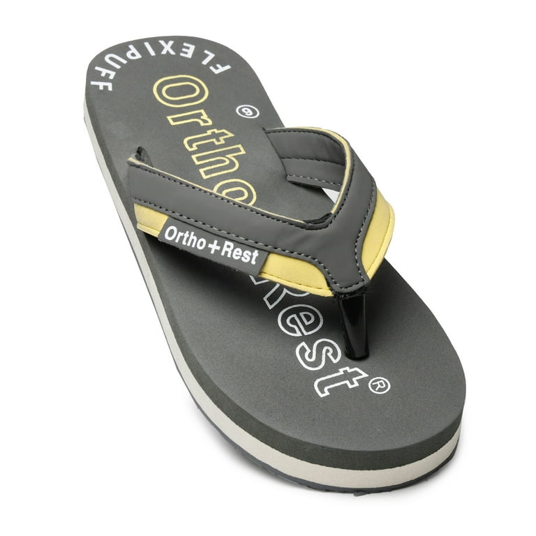 Ortho Rest Comfortable Flip Flops for Men, Orthopedic Extra Soft