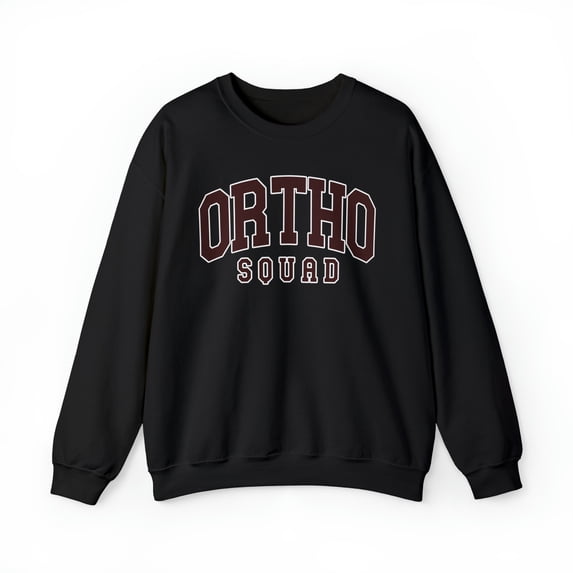 Ortho Squad Orthopedics Orthodontist Dental Sweatshirt, Gifts, Crewneck