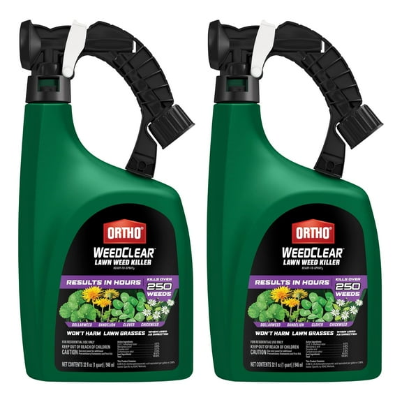 Ortho WeedClear Lawn Weed Killer Ready to Spray3: for Southern Lawns, 32 oz. 2-Pack
