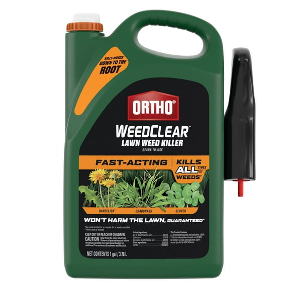 Ortho WeedClear Lawn Weed Killer Ready-To-Use with Trigger Sprayer, 1 gal.