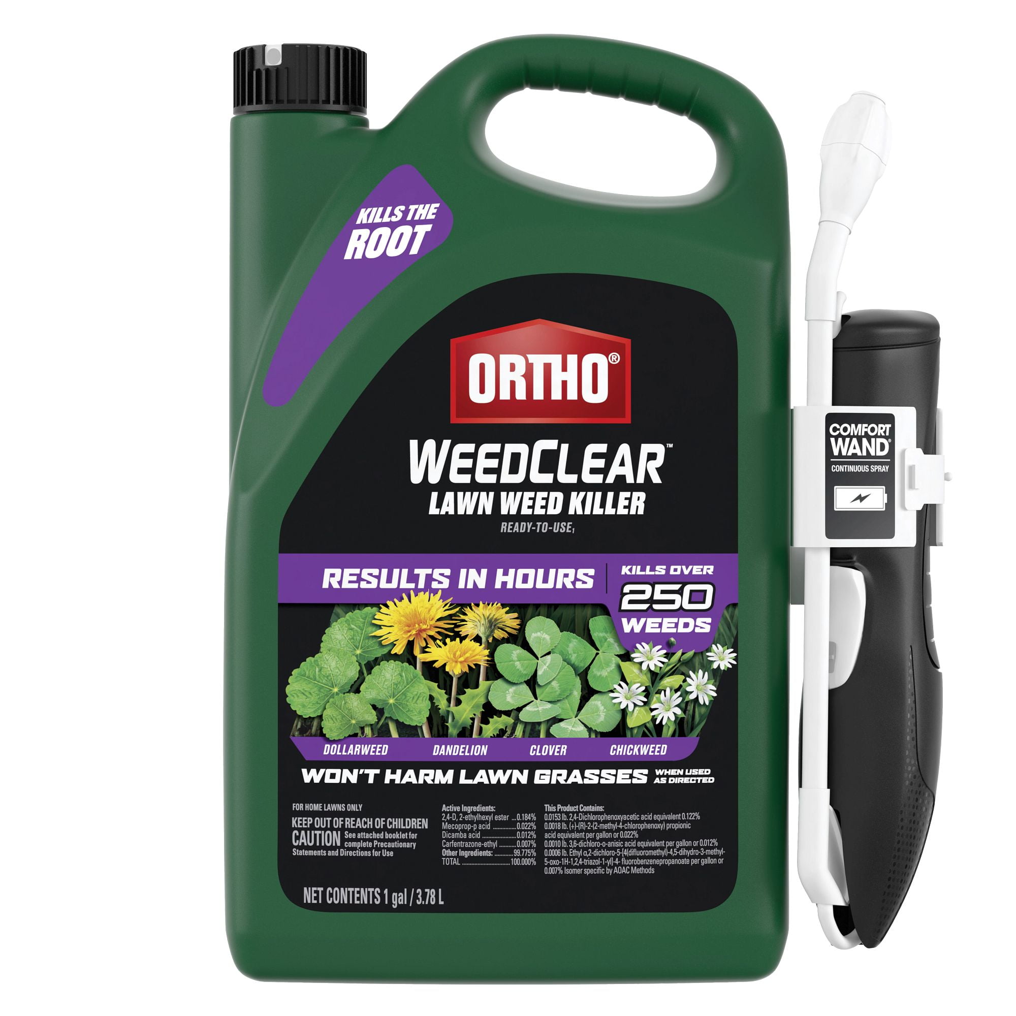 Ortho WeedClear Lawn Weed Killer Ready-to-Use1 With Comfort Wand (South ...