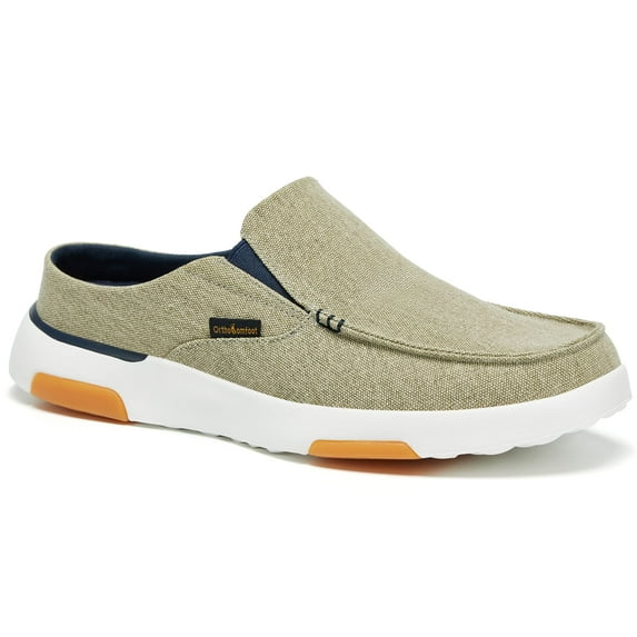 OrthoComfoot Men's Loafers for Plantar Fasciitis, Orthopedic Shoes for Bunions, Foot and Heel Pain Relief Shoes