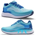 thumbnail image 1 of OrthoComfoot Men's Orthopedic Road Running Shoes, Lightweight Athletic Walking Sneakers, Blue, 1 of 9