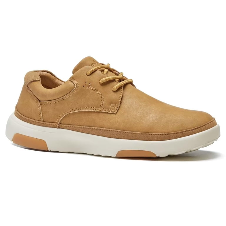 Orthocomfoot Orthopedic Oxford Shoe Mens 12 46 Brown Leather Diabetic Lace Up OrthoComfoot Men main image 3