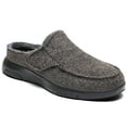 thumbnail image 1 of OrthoComfoot Mens Slippers with Arch Support Plantar Fasciitis Orthopedic House Shoes Slip On Moccasin Slippers for Indoor Outdoor, 1 of 6