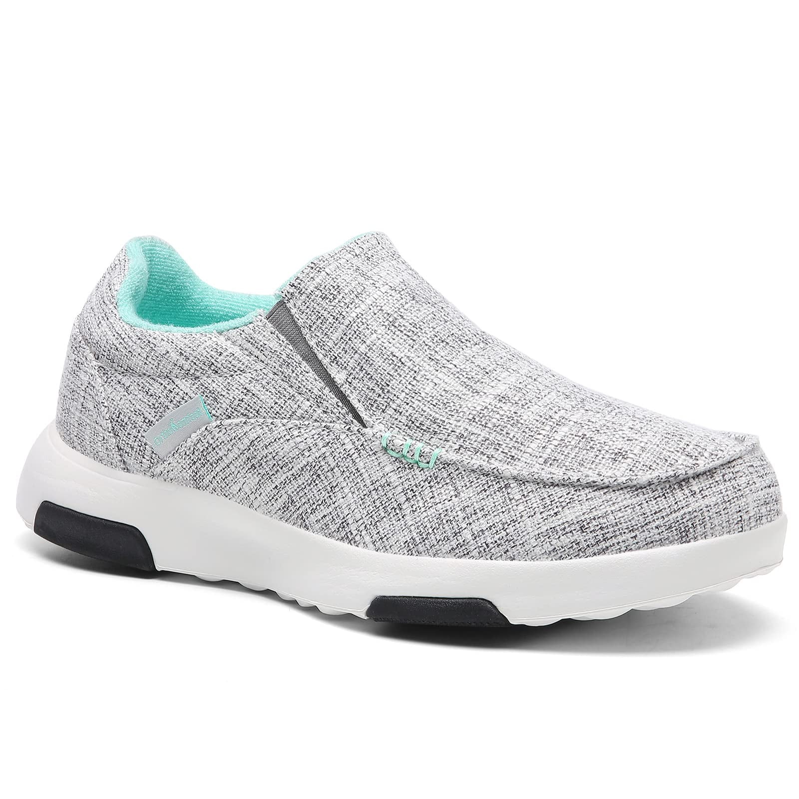 Women Slip On Shoes,Plantar Fasciitis Canvas Loafers with