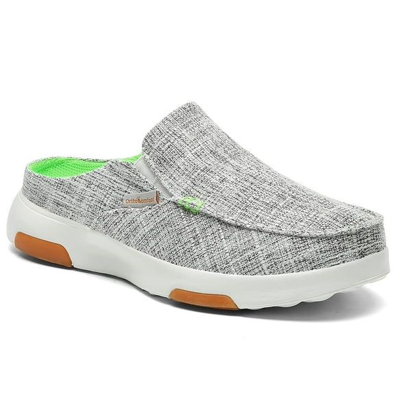 OrthoComfoot Women's Arch Support Shoes,Plantar Fasciitis Loafers for Foot and Heel Pain Relief, Orthopedic Slippers for Bunions