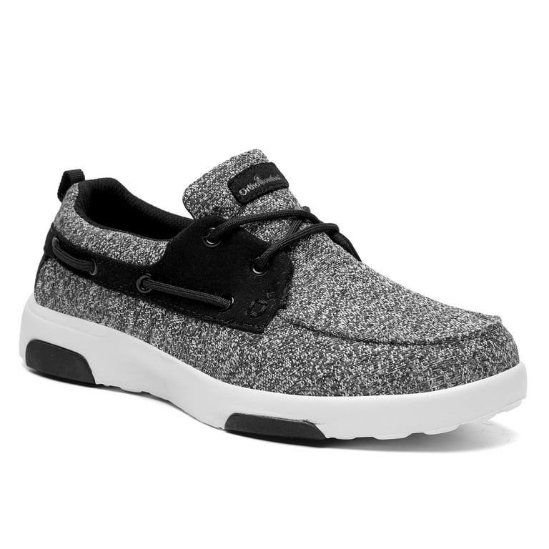 OrthoComfoot Women's Lace Up Boat Shoes with Arch Support, Comfortable  Shoes for Plantar Fasciitis, Orthopedic Casual Deck Loafers for Heel and  Foot