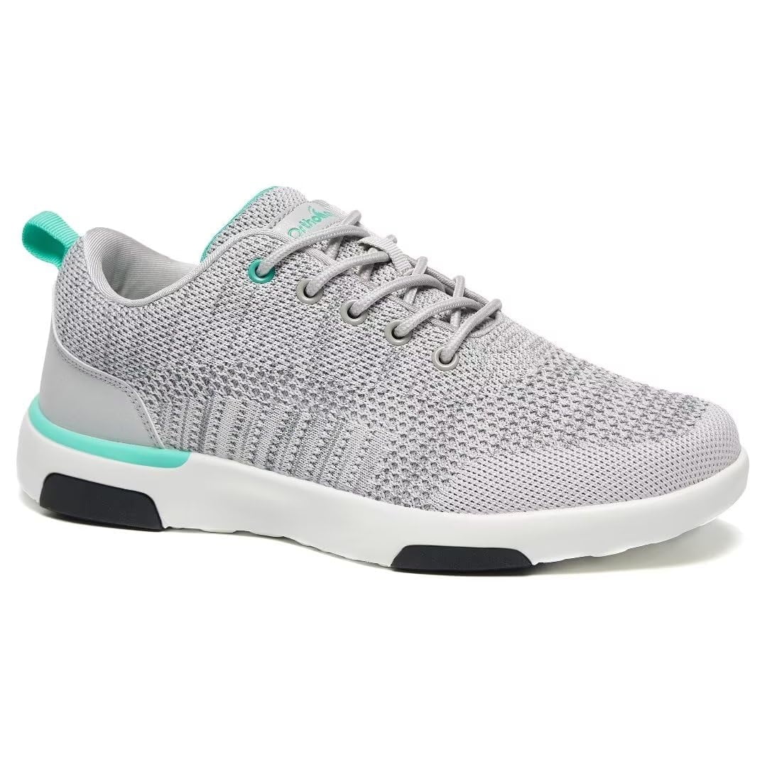 Pro-fit Foot Care Quality Supportive Shoes OrthoComfoot Womens Arch Support Walking Sneakers Mesh Upper