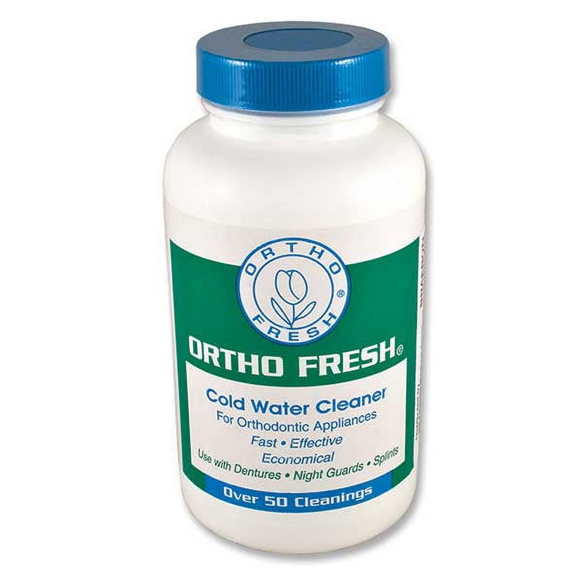 OrthoFresh Oral Appliance Cleaner Limpiar para Dentures, Night Guards