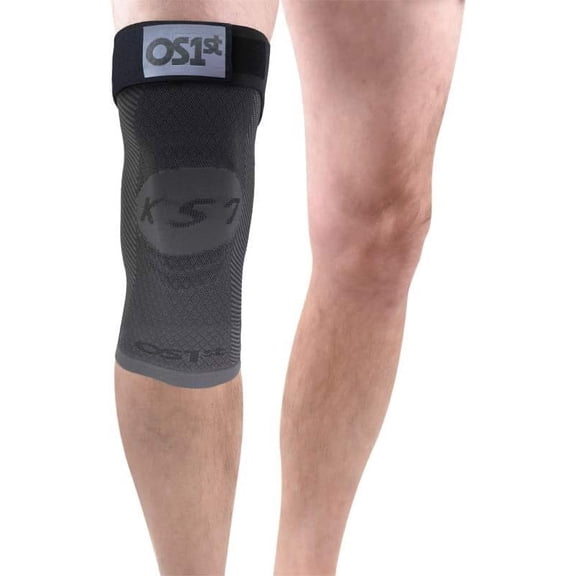 OrthoSleeve KS7+ Adjustable Knee Brace Compression Knee Sleeve for Knee Pain Relief, Medium