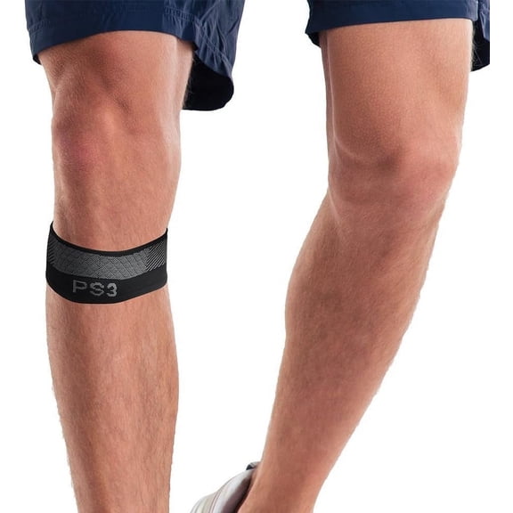 OrthoSleeve PS3 Patellar Tendon Support Strap Compression Knee Sleeve for Knee Pain Relief, XLarge