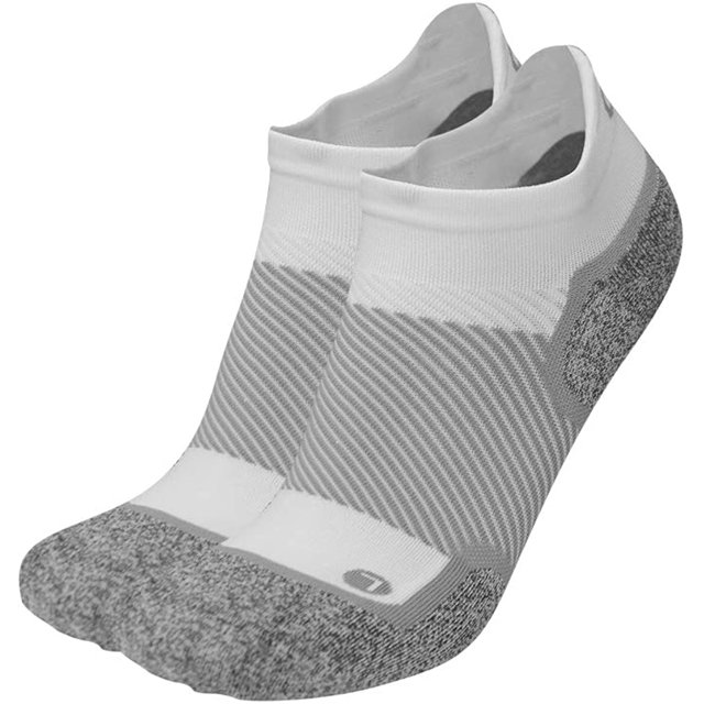 OrthoSleeve WC4 No Show Diabetic Socks for Sensitive Feet, Neuropathy