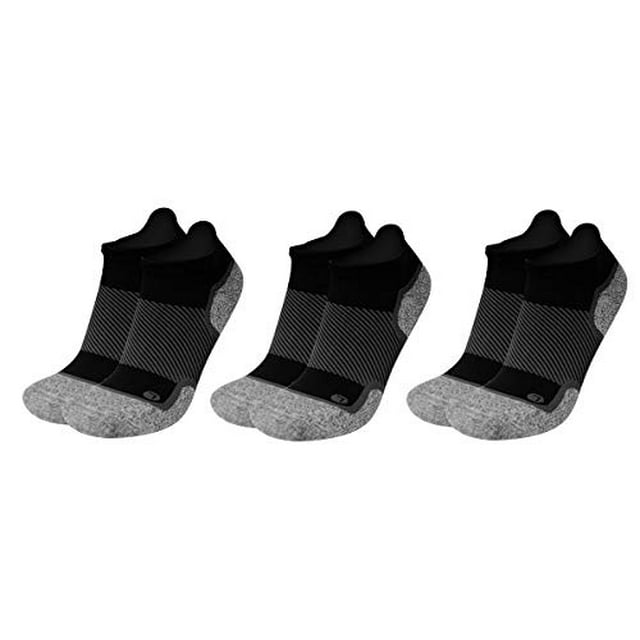 OrthoSleeve WC4 Wellness No Show Diabetic Socks for Edema, Neuropathy