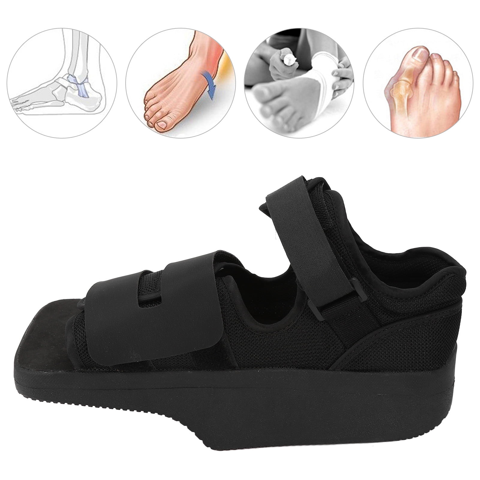 OrthoWedge Shoe, Forefoot Off Loading Healing Shoes Reduces Foot