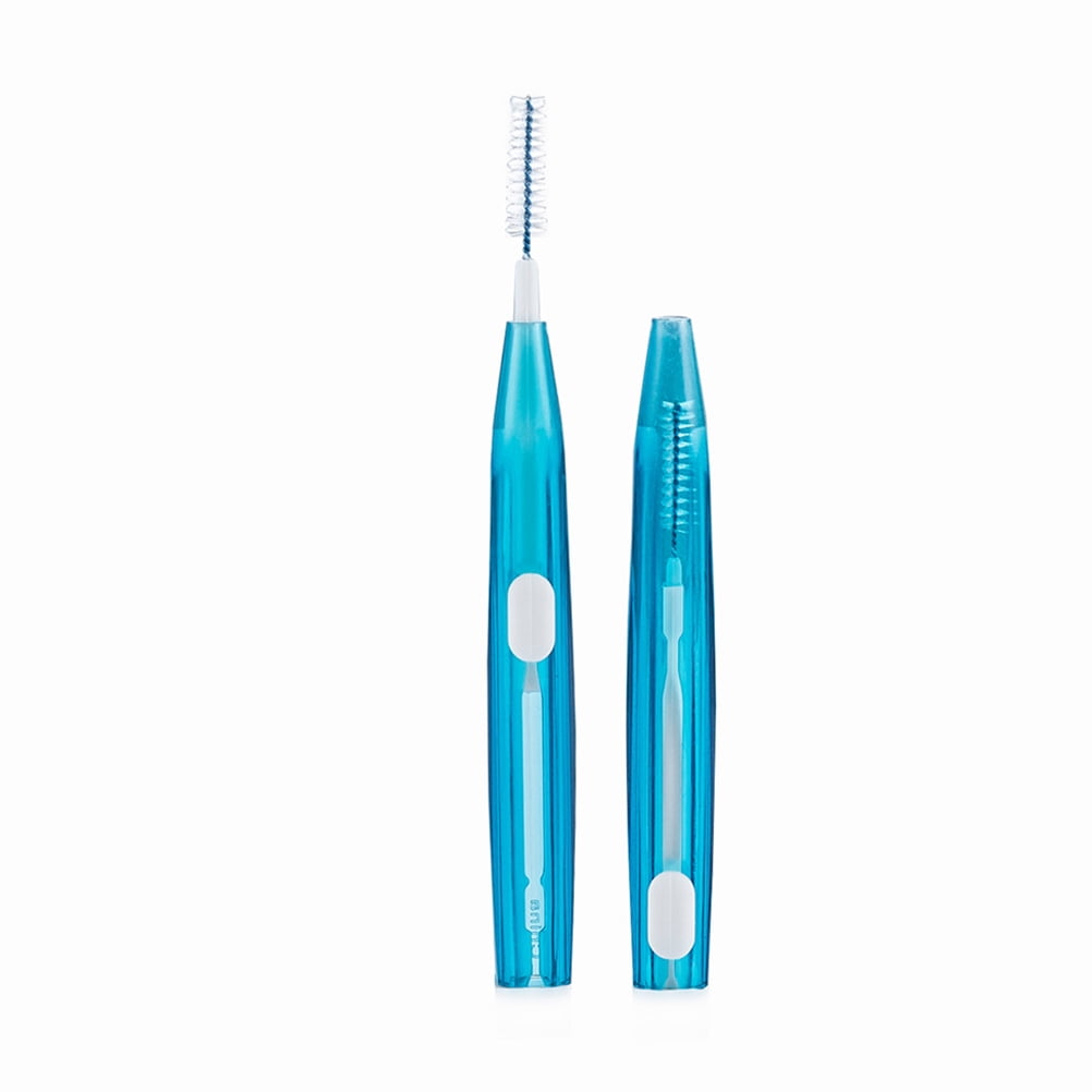 Orthodontic Brush Interproximal Toothbrush Skyblue Color Orthodontics