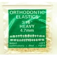 thumbnail image 1 of Orthodontic Gap Teeth Bands 3/16 Heavy - 100 Bands per pack by AdentalZ, 1 of 3
